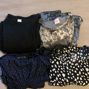 Bundle of dresses size 11-12 one is brand new, the others like news!